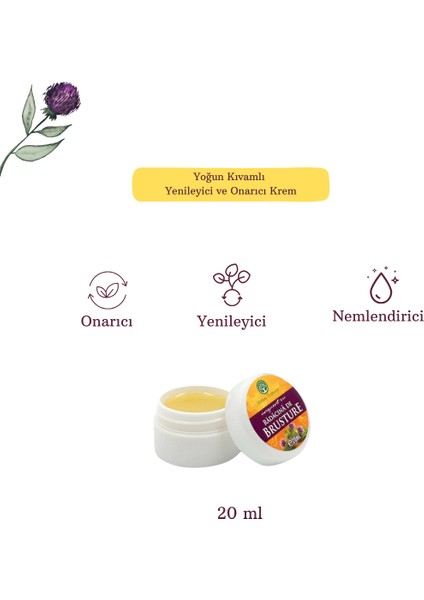 Pıtrak Otu Özlü Onarıcı Krem 20 ml