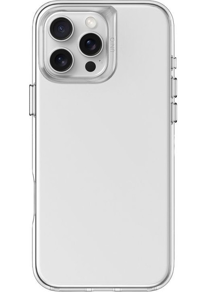 Apple iPhone 16 Pro Kılıf Air Fender Serisi (Airogroove™) Koruyucu Şeffaf Kılıf