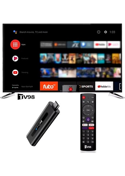 TV98 8k Android 14 Tvbox