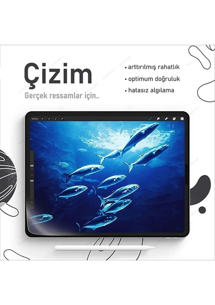 Samsung Galaxy S7 Fe Lte T737 - T736 - T733 - T730 Uyumlu Kağıt Hisli Ekran Koruyucu