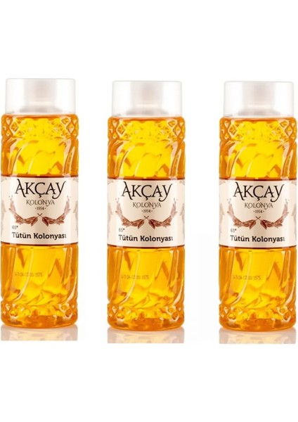 Tütün Kolonyası 400 ml Pet Şişe 3 Adet