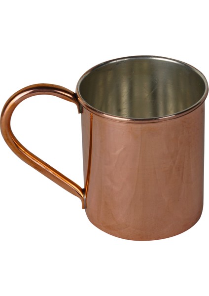 Bakır Düz Kupa (Bakır Renk 300 ML 2'Lİ )