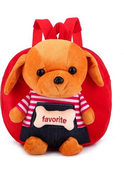 Anaokulundaki Erkek ve Kız Çocukları Için Sevimli Peluş Köpek Sırt Çantası (Yurt Dışından)