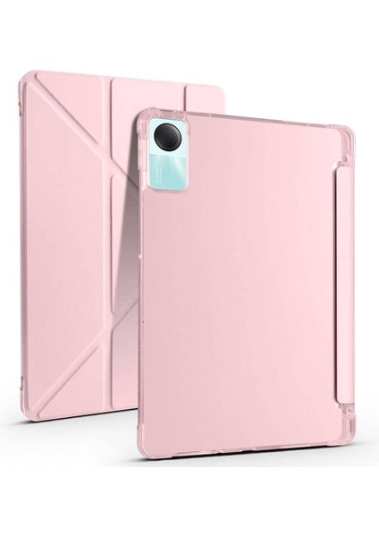 Xiaomi Redmi Pad Se Uyumlu Kalem Bölmeli Standlı Kılıf + Ekran Koruyucu + Kalem 3'lü Set fırsatları