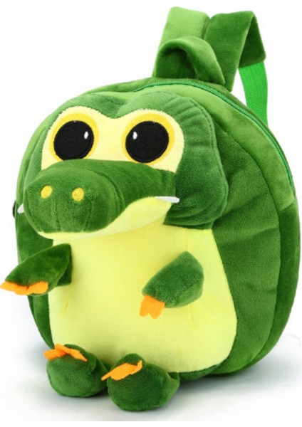 Anaokulundaki Erkek ve Kız Çocukları Için Sevimli Karikatür Peluş Dinozor Sırt Çantası (Yurt Dışından)