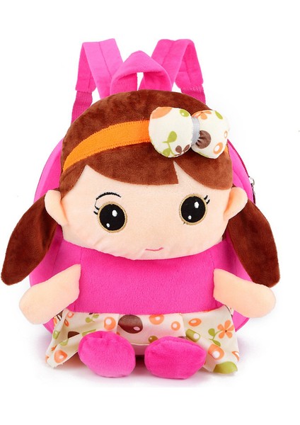 Anaokulundaki Kızlar Için Sevimli Karikatür Peluş Sırt Çantası (Yurt Dışından)