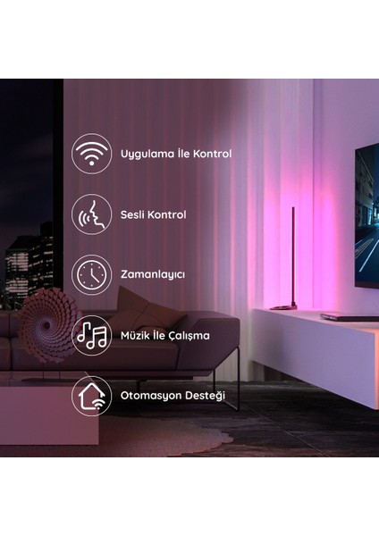 Locate Akıllı Dekoratif Lambader Masaüstü Tipi