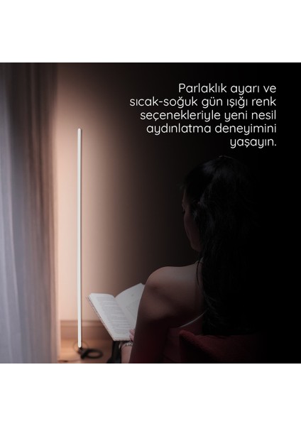 Locate Akıllı Dekoratif Lambader - Salon Tipi