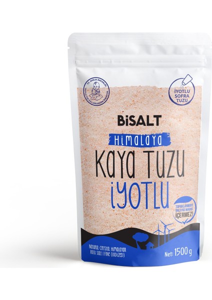 Himalaya Kaya Tuzu İnce İyotlu 1500 gr