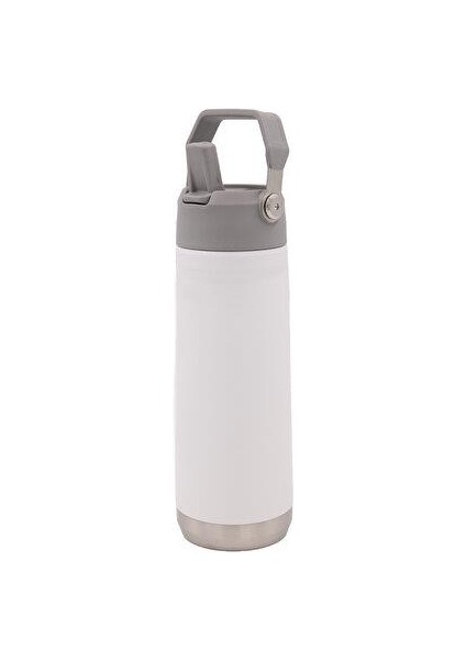 Iceflow Flip Pipetli Su Termosu 650 ml Kırık Beyaz