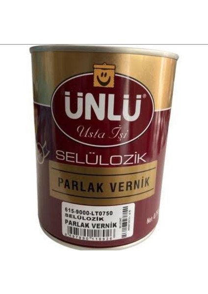 Selülozik Parlak Vernik 0,750 Litre