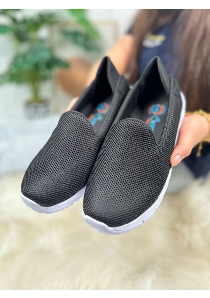 Günlük Kadın Babet Kolay Giyilebilir Hava Alabilen Hafif Rahat Taban Esnek Günlük Spor Ayakkabı 035