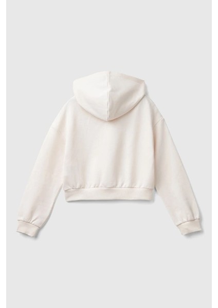 Kız Çocuk Sweatshirt - Ekru fiyatları