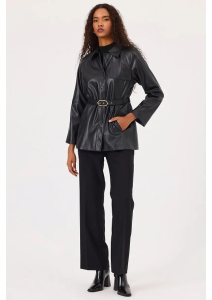 Deri Ceket 10002421110022 Siyah