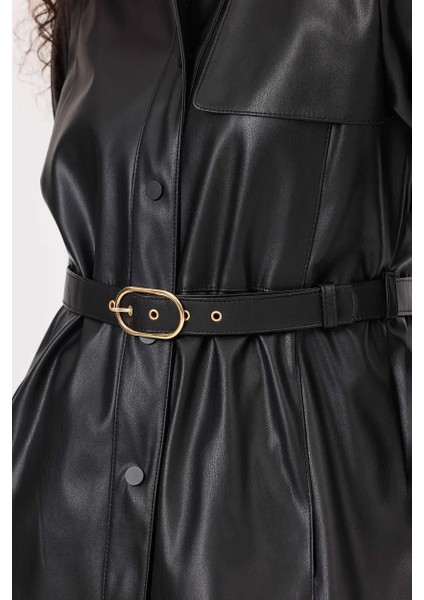 Deri Ceket 10002421110022 Siyah fırsatları