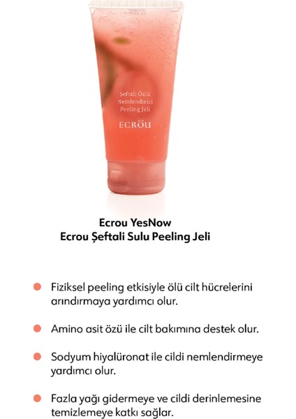 Şeftali Sulu Peeling Jel 150ML