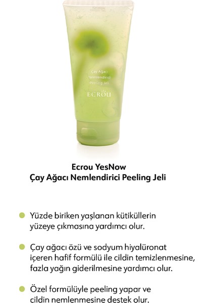 Çay Ağacı Nemlendirici Peeling Jel 150ML