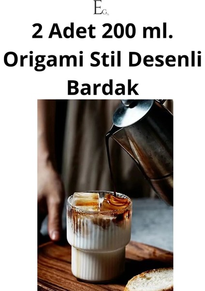 8 Adet Pinterest Kahve ve Sunum Bardak Seti