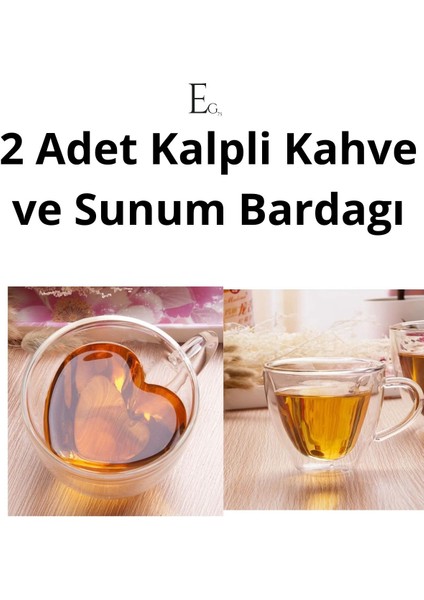 8 Adet Pinterest Kahve ve Sunum Bardak Seti