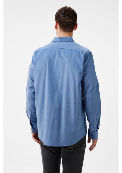Erkek Mavi Classic Fit Gömlek W47424T.4MY fiyatları