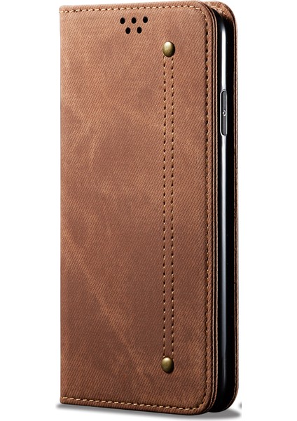 Honor X8B 4g Koleksiyon Deri Folio Cüzdan Telefon Kapağı Kot Bez Dokusu (Yurt Dışından) indirimleri