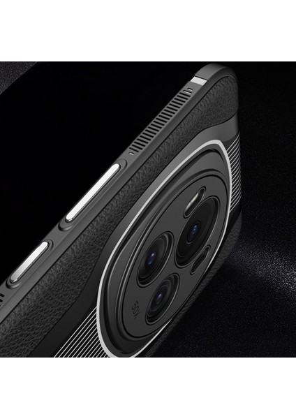 Honor Magic6 5g Pu Deri+Tpu+Akrilik Telefon Arka Kapağı (Yurt Dışından)