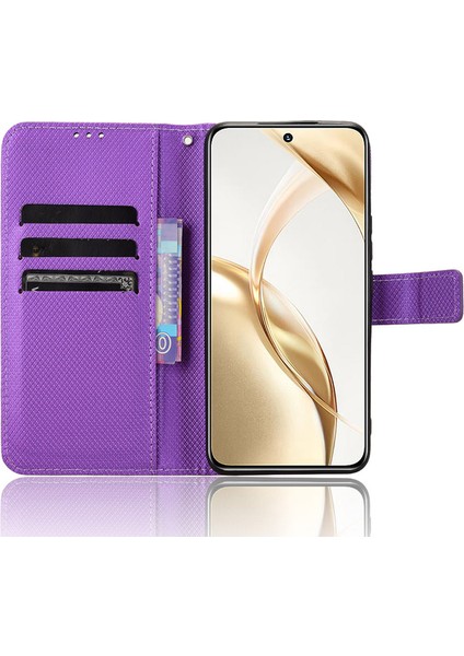 Honor 200 5g Koruyucu Kılıf Dokulu Deri Telefon Kapağı Cüzdanlı (Yurt Dışından) fiyatları