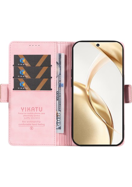 Honor 200 5g Pu Deri Düşme Önleyici Cüzdan Kapağı (Yurt Dışından)