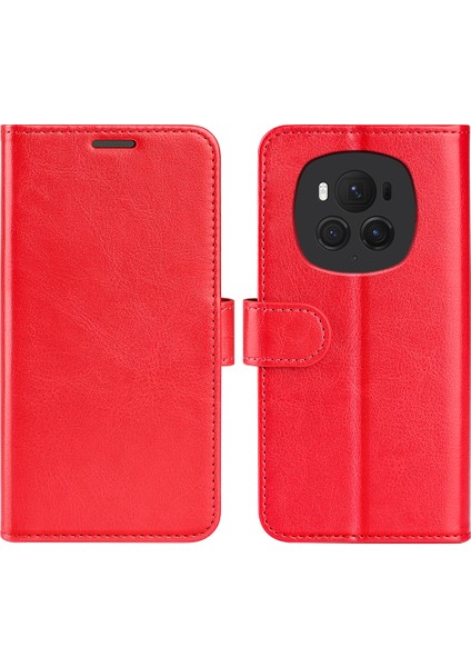 Honor Magic6 Pro 5g Cüzdan Kılıfı Anti-Drop Pu Deri Telefon Kapağı (Yurt Dışından)