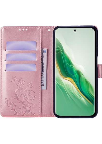 Honor Magic6 5g Pu Deri Telefon Kılıfı, Kart Yuvaları ve Standı (Yurt Dışından)