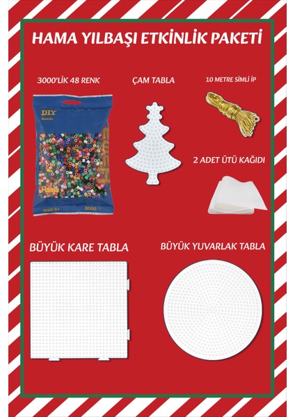 Yılbaşı Yeni yıl ağaç süsleme paketi indirimleri