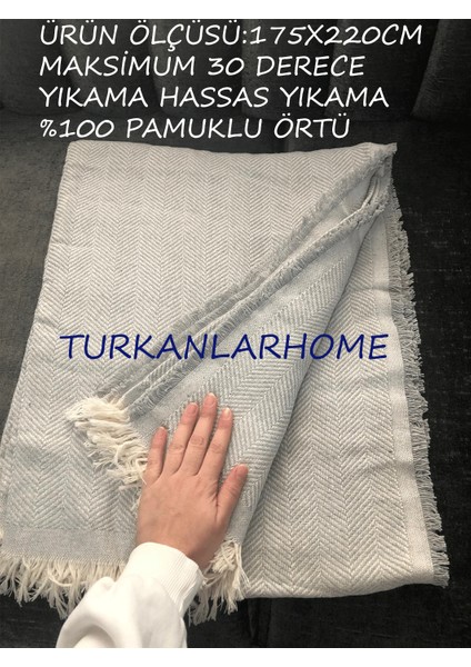 Lüks Pamuklu Koltuk-Çekyat Örtüsü 175 x 220 cm Çift Taraflı Terletmez Kaymaz Toplanmaz fiyatları