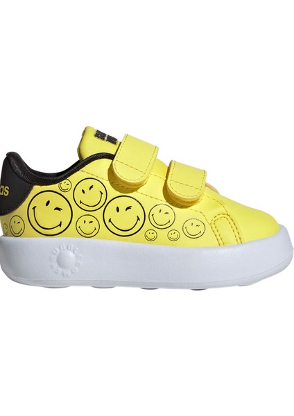 Performans Ayakkabıları - Advantage Smiley Cf - Byellow/cblack/ Çocuk Spor Ayakkabı IH6252