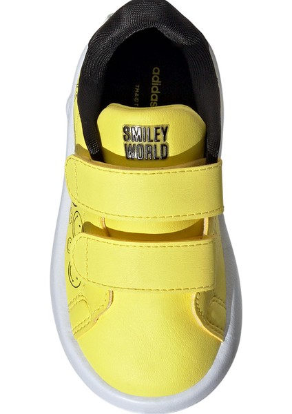 Performans Ayakkabıları - Advantage Smiley Cf - Byellow/cblack/ Çocuk Spor Ayakkabı IH6252