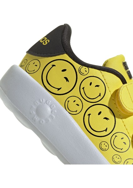 Performans Ayakkabıları - Advantage Smiley Cf - Byellow/cblack/ Çocuk Spor Ayakkabı IH6252