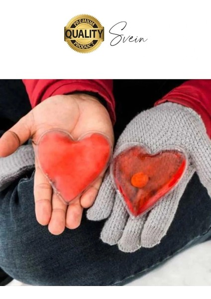 2 Adet Kalp Şeklinde El Sobası Isıtıcı Sihirli Jel Sıcak Isınmatik Sevgililer Günü Kış Cep fiyatları