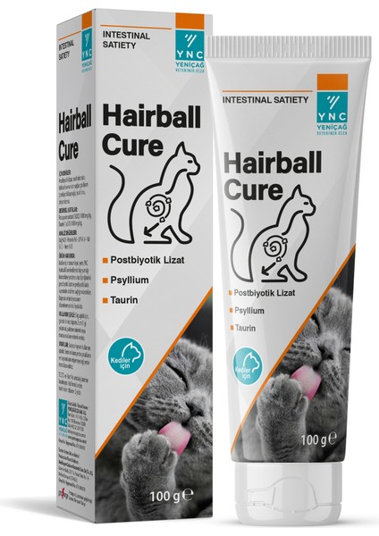 Hairball Cure Kedi Malt Paste 100 gr