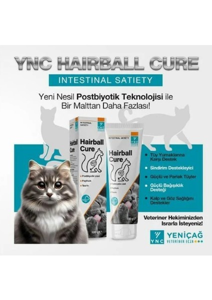 Hairball Cure Kedi Malt Paste 100 gr fiyatları