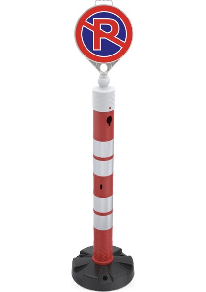 120 cm Park Yapılmaz Uyarı Dikmesi Otopark Bariyeri 6 kg