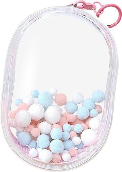 Temizle Şekil Çantası Geçirmez Kutusu 15/20 cm M Topları ile (Yurt Dışından)