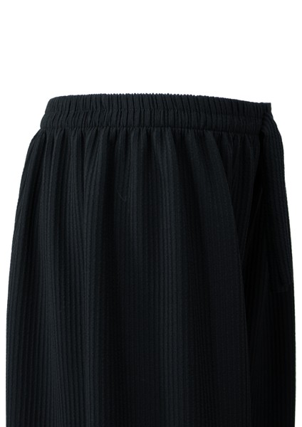 Kadın Kışlık Pantolon Kalın Burgu Kumaş Beli Lastikli Burgu Fitilli Likralı Geniş Paça Jumbo fırsatları