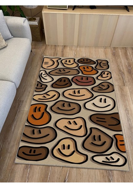 Mars 40 Modern Stil Krem Tonlarında Iskandinav Halı ve Kilim Salon Halısı Yıkanabilen Dekoratif Halı fiyatları
