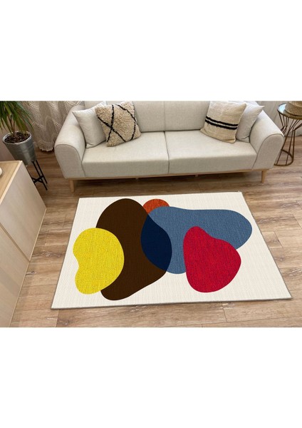 Modern Stil Krem Tonlarında Iskandinav Halı ve Kilim Salon Halısı Peluş Halı Yıkanabilen Halı fiyatları