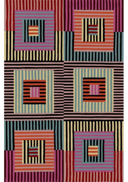 Mars 50 Modern Stil Renkli Iskandinav Halı ve Kilim Salon Halısı Yıkanabilen Dekoratif Halı