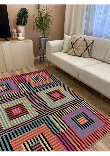 Mars 50 Modern Stil Renkli Iskandinav Halı ve Kilim Salon Halısı Yıkanabilen Dekoratif Halı fiyatları