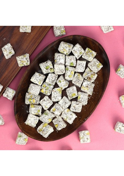 Lokum Çifte Kavrulmuş Hindistan Cevizli Duble Fıstık 260 gr