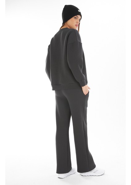 Kadın/bol Paça / Palazzo Pantalon/ Beli Lastikli/eşofmanaltı