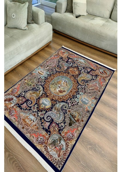 Mars 41 Modern Stil Renkli Tonlarında Iskandinav Halı Salon Halısı Yıkanabilen Dekoratif Halı fırsatları