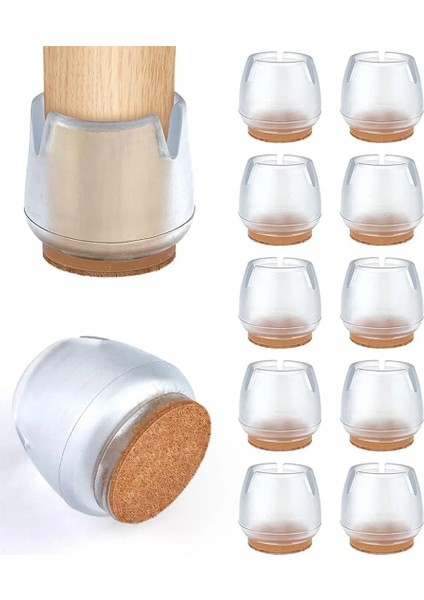 4 Adet (2.5 Cm) Silikon Masa Sandalye Pabuç Koltuk Sandalye Kaydırmaz Zemin Koruyucu fırsatları