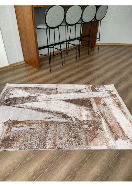 Mars 16 Modern Stil Soyut Halısı Oturma Odası Yemek Odası Için Yıkanabilen Dekoratif Halı fırsatları